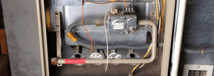 A furnace.
